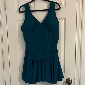 Plus size swim dress